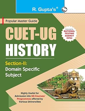 CUET-UG-Section-II-Domain-Specific-Subject-HISTORY-Entrance-Test-Guide