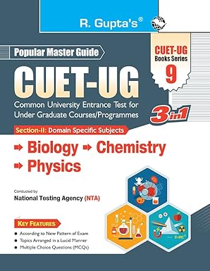 CUET-UG-Section-II-Domain-Specific-Subjects-Biology-Chemistry-Physics-Entrance-Test-Books-Series-9