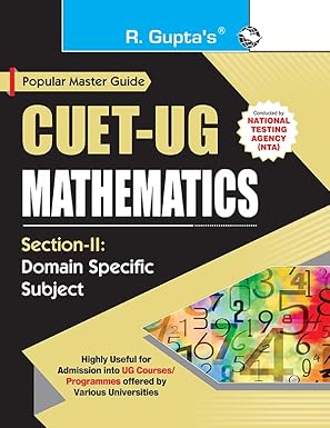 CUET-UG-Section-II-Domain-Specific-Subject-MATHEMATICS-Entrance-Test-Guide