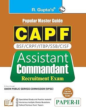 UPSC-CAPF-Assistant-Commandant-Paper-II-Recruitment-Exam-Guide