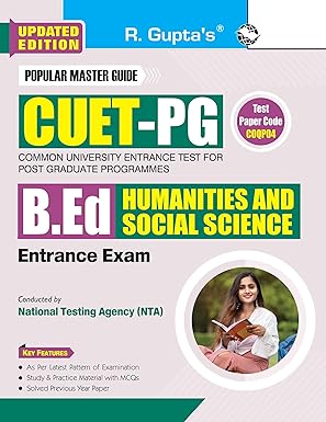 Cuet-Pg-B-Ed-Humanities-And-Social-Science-Entrance-Exam-Guide