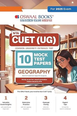 Oswaal-NTA-CUET-UG-10-Mock-Test-Papers-Geography-For-Exam