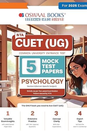 Oswaal-NTA-CUET-(UG)-5-Mock-Test-Papers-Psychology-For-Exam