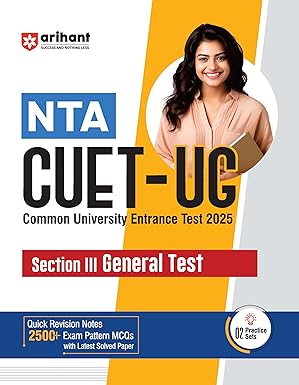 Arihant-Study-Guide-for-NTA-CUET-UG-Section-III-General-Test-Quick-revision-notes