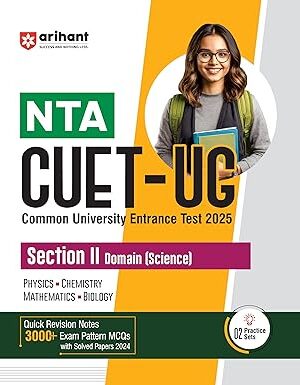 Arihant-Study-Guide-for-NTA-CUET-UG-Section-II-Domain-Science-Quick-revision-notes