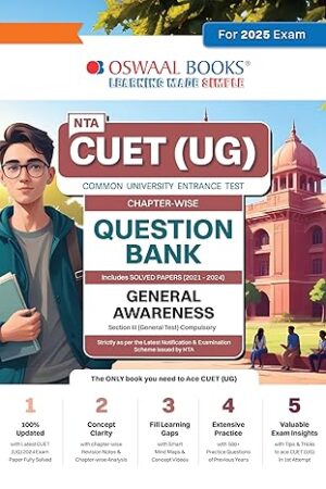 Oswaal-NTA-CUET-UG-Question-Bank-General-Awareness-Section-3-Compulsory-Solved-Papers-For-Exam