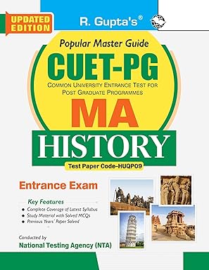 CUCET-MA-History-MA-History-Archaeology-Entrance-Exam-Guide