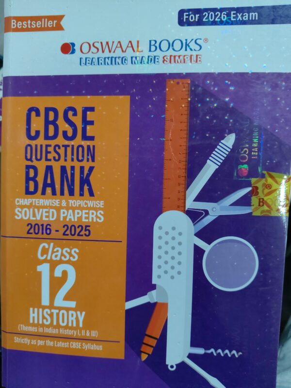 Oswaal CBSE Question Bank Class 12 History